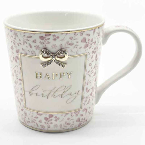 Picture of MADELAINE FLORAL HAPPY BIRTHDAY MUG